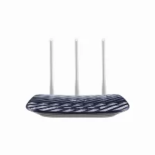 Ruteador Inalambrico Tp-link Archer-c20w Ac1200, 4 Antenas, Doble Banda (2,4 Ghz/5 Ghz), Wi-fi 4 (802.11n), 433 Mbit/s, Negro, Plata,